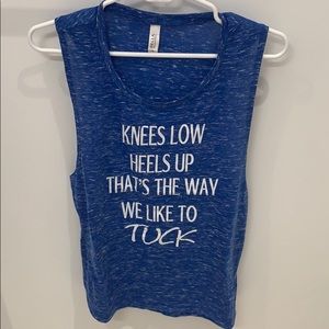 Barre Workout Muscle Tee